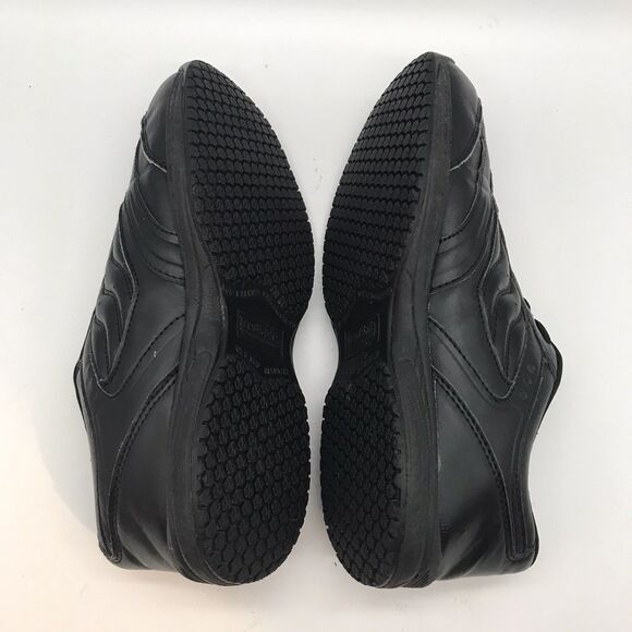 TredSafe Bailey Slip Resistant Shoes Women's 8.5W Black Lace Up Work Sneakers - Picture 7 of 11